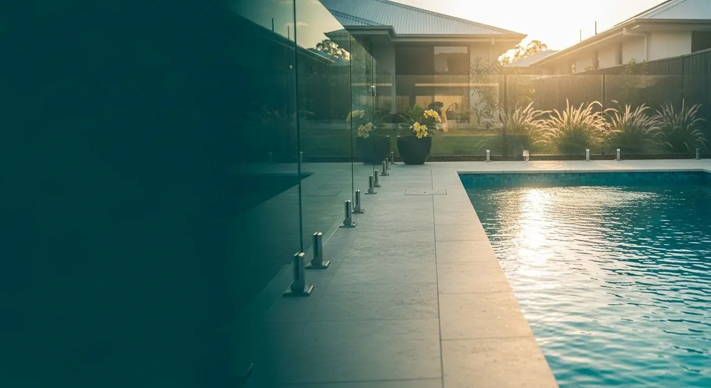 Modern Australian backyard swimming pool used for pool installation cost planning
