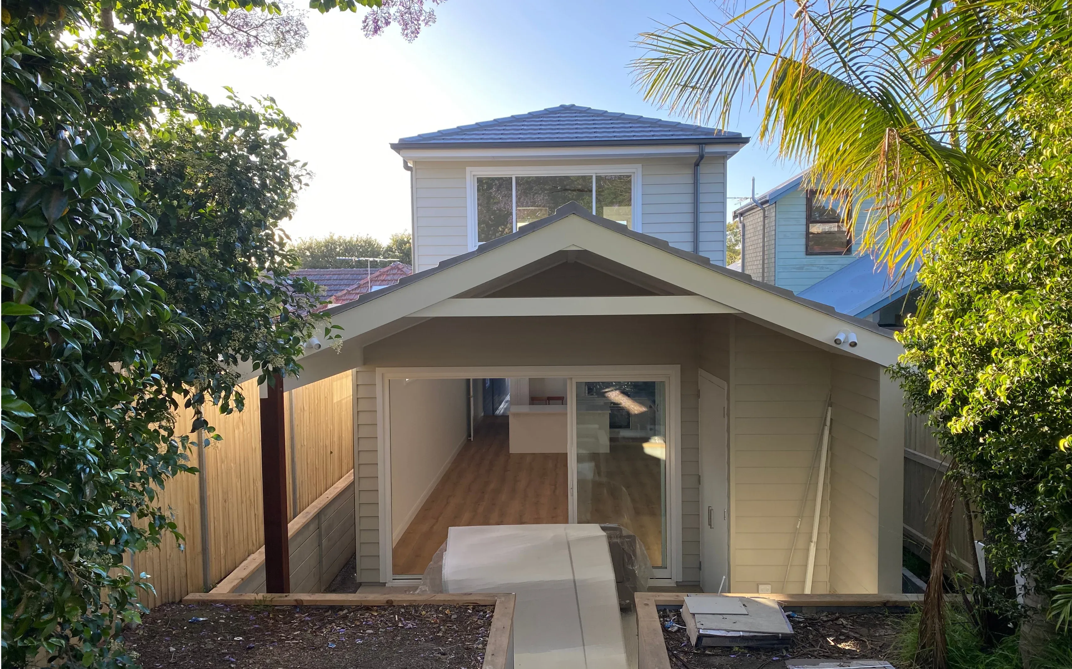Second storey extension on a home in Perth