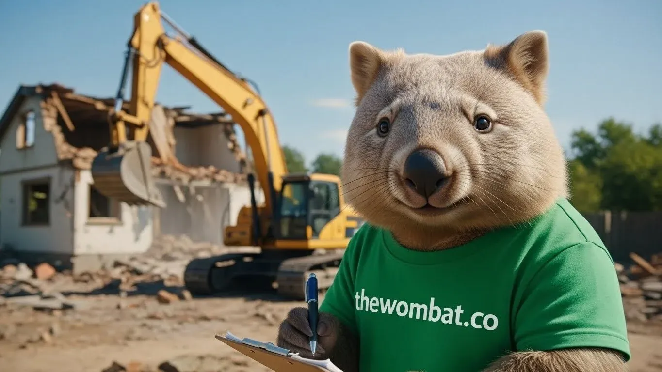 Professional demolition quote comparison by The Wombat